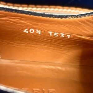 Robert Clergerie  Brook Leather Platform Wedge Derbies